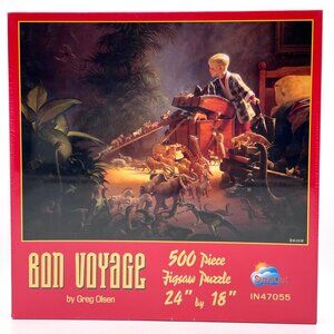Bon Voyage 500 Piece Jigsaw Puzzle By Greg Olsen 24"x18" SunsOut Made In USA NEW